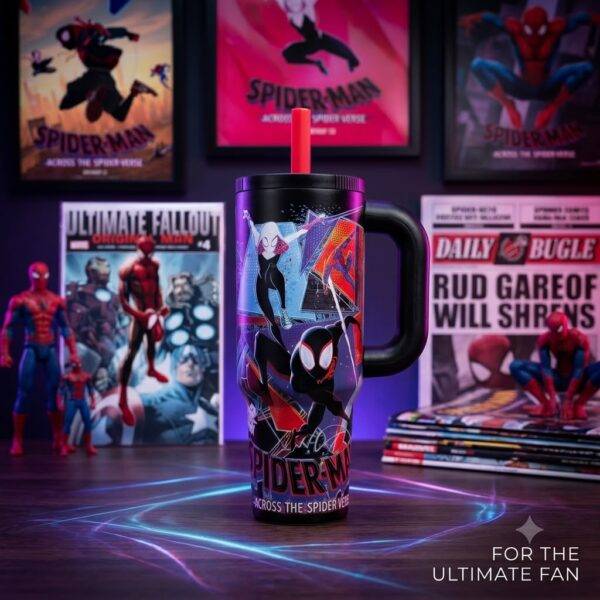 LU99399 - TERMO CON AGARRADERA x "TOY STORY y SPIDER-MAN" (1 PZA)