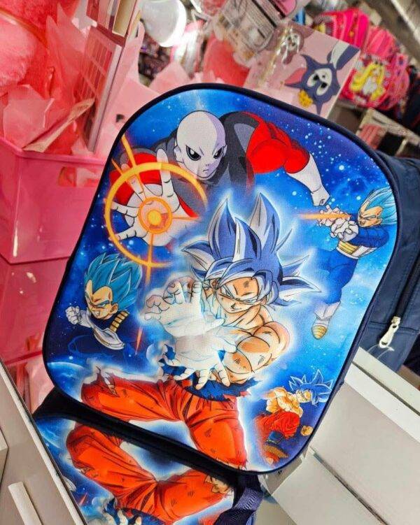 305-18 - MOCHILA PARA KINDER CON LUZ LED x "PERSONAJES" (1 PZA)