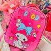 305-18 - MOCHILA PARA KINDER CON LUZ LED x "PERSONAJES" (1 PZA)