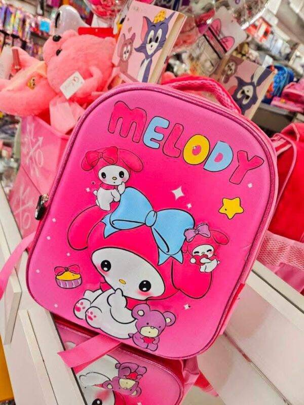 305-18 - MOCHILA PARA KINDER CON LUZ LED x "PERSONAJES" (1 PZA)