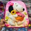 305-18 - MOCHILA PARA KINDER CON LUZ LED x "PERSONAJES" (1 PZA)