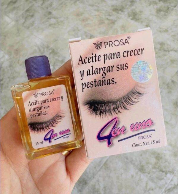 PA499 - ACEITE 4 en 1 PARA PESTAÑAS x "PROSA" (1 PZA)