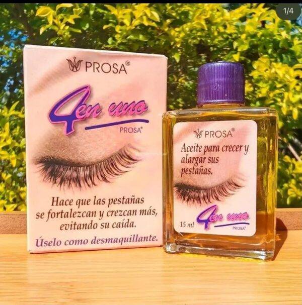 PA499 - ACEITE 4 en 1 PARA PESTAÑAS x "PROSA" (1 PZA)