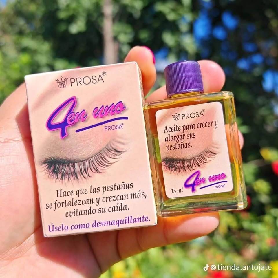 PA499 – ACEITE 4 en 1 PARA PESTAÑAS x «PROSA» (1 PZA)