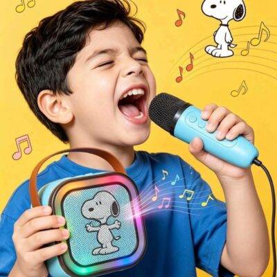 WhatsApp Image 2026-07-18 at 9.46.59 AM (1) LU99311 - JUEGO DE KARAOKE CON BOCINA y MICROFONO x "PERSONAJES" (1 JUEGO)