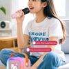 LU99311 - JUEGO DE KARAOKE CON BOCINA y MICROFONO x "PERSONAJES" (1 JUEGO)