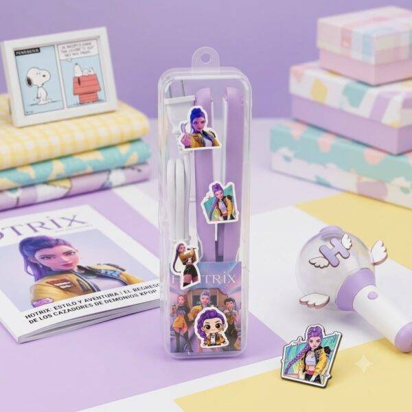 LU99344 - MINI PLANCHA PARA EL CABELLO x "PERSONAJES" (1 PZA)