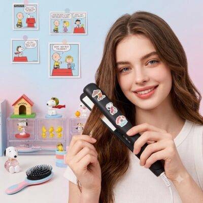 LU99344 - MINI PLANCHA PARA EL CABELLO x "PERSONAJES" (1 PZA)