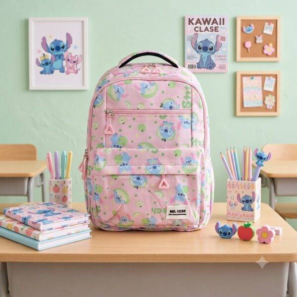 BB1517 - MOCHILA KAWAII x "STITCH" (1 PZA)