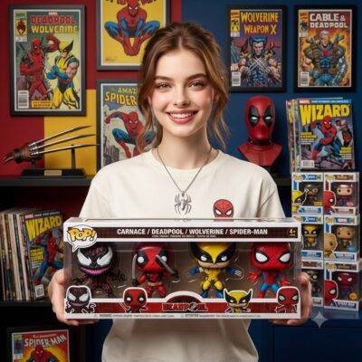 LU99411 - SET DE FUNKO POP x "SPIDER-MAN y MARVEL" (1 SET)