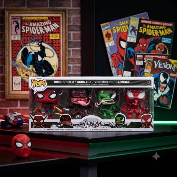 LU99411 - SET DE FUNKO POP x "SPIDER-MAN y MARVEL" (1 SET)