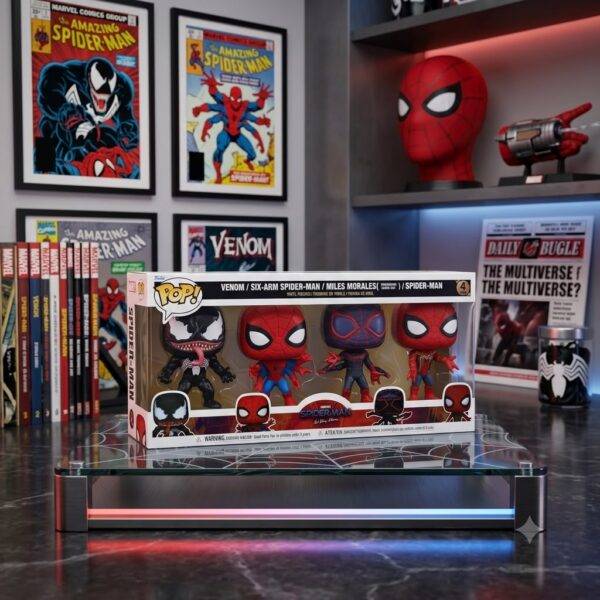 LU99411 - SET DE FUNKO POP x "SPIDER-MAN y MARVEL" (1 SET)