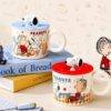 TCB188- TAZA DE CERÁMICA x "SNOPPY". (1 PZA)