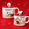 TCB188- TAZA DE CERÁMICA x "SNOPPY". (1 PZA)
