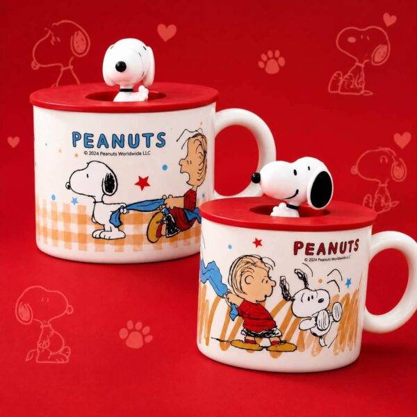 TCB188- TAZA DE CERÁMICA x "SNOPPY". (1 PZA)