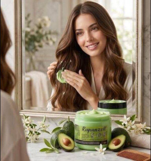FB_IMG_1785946239474 MRZ9- MASCARILLA RECONSTRUCTIVA "S.O.S" DE AGUACATE x "RAPUNZEL". (1 PZA)