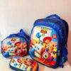 1012-1- TRIO DE MOCHILA ESCOLAR PARA PRIMARIA CON LUZ LED. (1 TRIO)