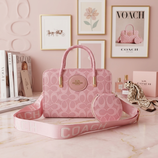 S917-759 - BOLSO/CROSSBODY CON MONEDERO x "COACH" (1 PZA)
