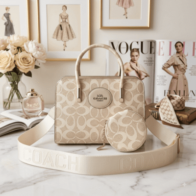 S917-759 - BOLSO/CROSSBODY CON MONEDERO x "COACH" (1 PZA)