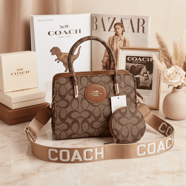 S917-759 - BOLSO/CROSSBODY CON MONEDERO x "COACH" (1 PZA)