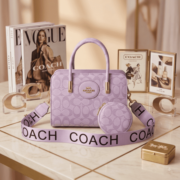 S917-759 - BOLSO/CROSSBODY CON MONEDERO x "COACH" (1 PZA)