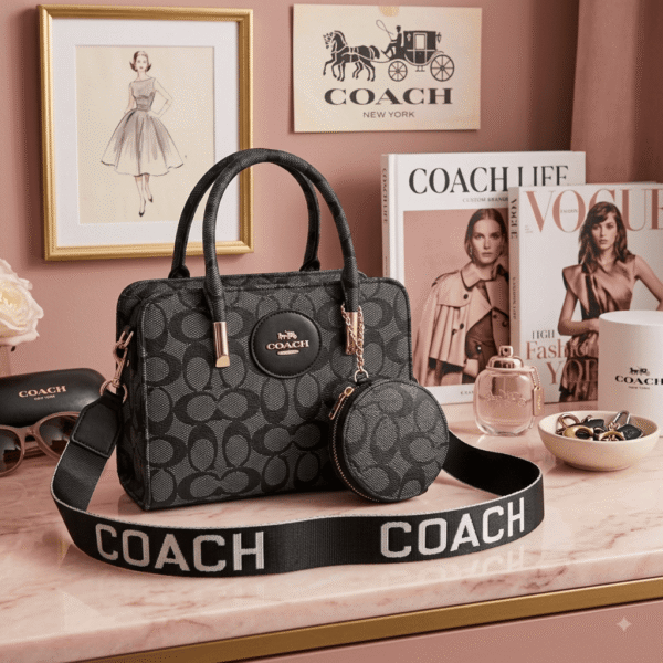 S917-759 - BOLSO/CROSSBODY CON MONEDERO x "COACH" (1 PZA)