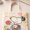 BB2337 - TOTE BAG x "SNOOPY" POR DECENA (10 PIEZAS)