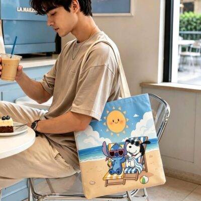 BB2337 - TOTE BAG x "SNOOPY" (1 PZA)