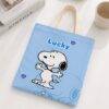 BB2337 - TOTE BAG x "SNOOPY" POR DECENA (10 PIEZAS)