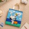 BB2337 - TOTE BAG x "SNOOPY" POR DECENA (10 PIEZAS)