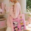 BB2337 - TOTE BAG x "SNOOPY" POR DECENA (10 PIEZAS)