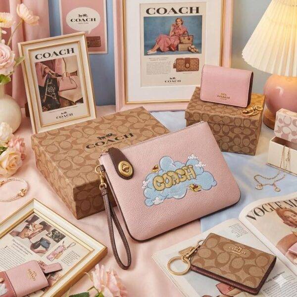 KFC-8301 - MUÑEQUERA CON SEGURO x "COACH" (1 PZA)