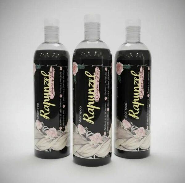 C4L- SHAMPOO DE COLAGENO Y BIOTINA x "RAPUNZEL". (1 PZA)