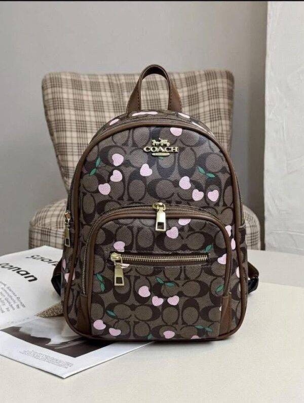 L-K279799 - MOCHILA DISEÑO PERSONAJES y CHERRY x "COACH" (1 PZA)