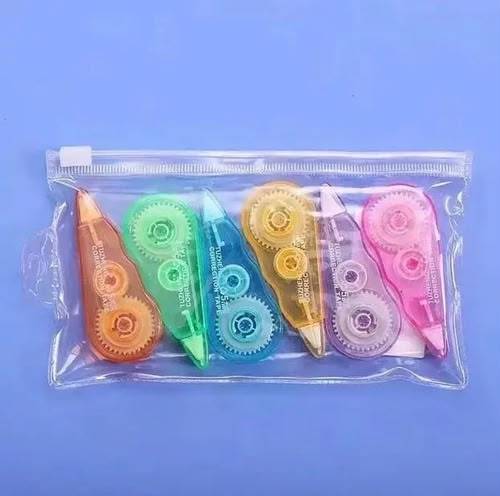 QWK-1117 - PAQUETE DE 6 CORRECTORES "TAPE" (1 PAQUETE)