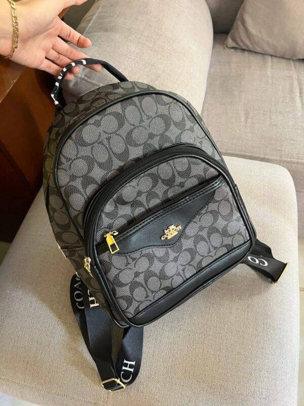 L-K279799 - MOCHILA DISEÑO PERSONAJES y CHERRY x "COACH" (1 PZA)