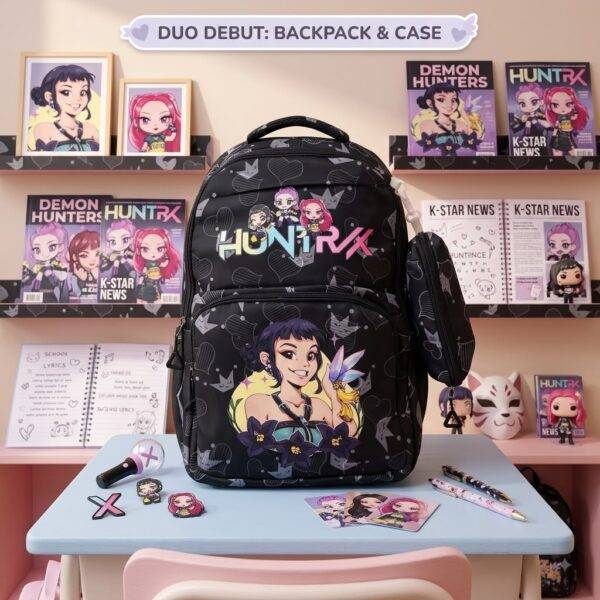 71121 - DUO DE MOCHILA CON LAPICERA x "DEMON HUNTERS" (1 DUO)