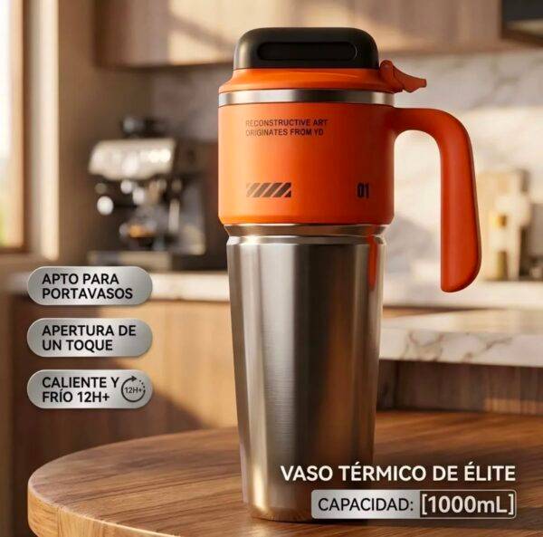 25132 - TERMO ACERO INOXIDABLE "ONE TOUCH" 32 ONZ (1 PZA)