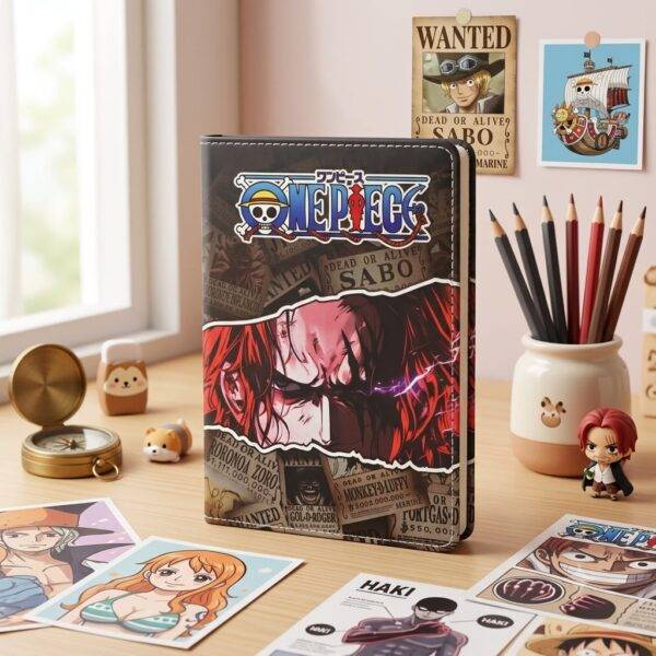 XX2206 - LIBRETA CON PASTA "ACOLCHADA" x "ONE PIECE" (1 PZA)