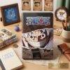 XX2206 - LIBRETA CON PASTA "ACOLCHADA" x "ONE PIECE" (1 PZA)