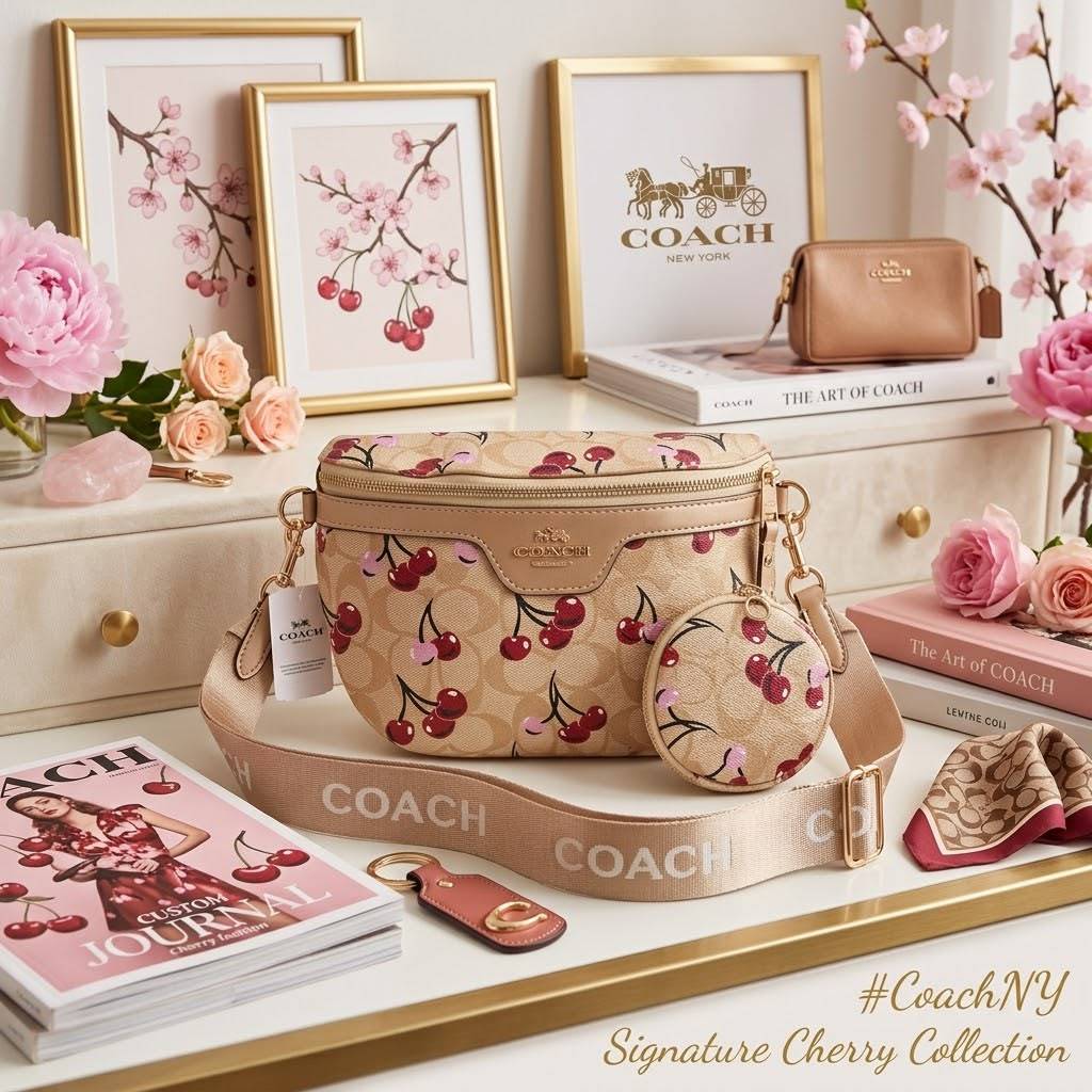 M643-65 – CROSSBODY CON MONEDERO x «COACH» (1 PZA)