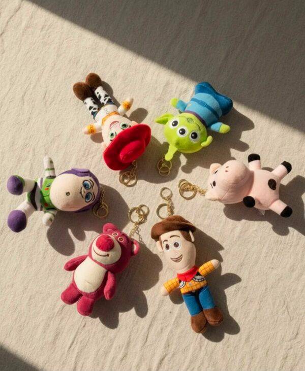 LU99456 - LLAVERO DE PELUCHE x "TOY STORY" (1 PZA)