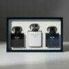 MH26K-129 - SET DE 3 PERFUMES x "BLUE CHANEL" (1 SET)