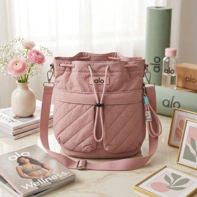 XM-2002 - BOLSO TIPO "BUCKET" CON CORDON AJUSTABLE x "ALO" (1 PZA)