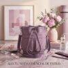 XM-2002 - BOLSO TIPO "BUCKET" CON CORDON AJUSTABLE x "ALO" (1 PZA)