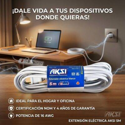 HM26L-4 - EXTENSION ELECTRICA DE 5 METROS (1 PZA)