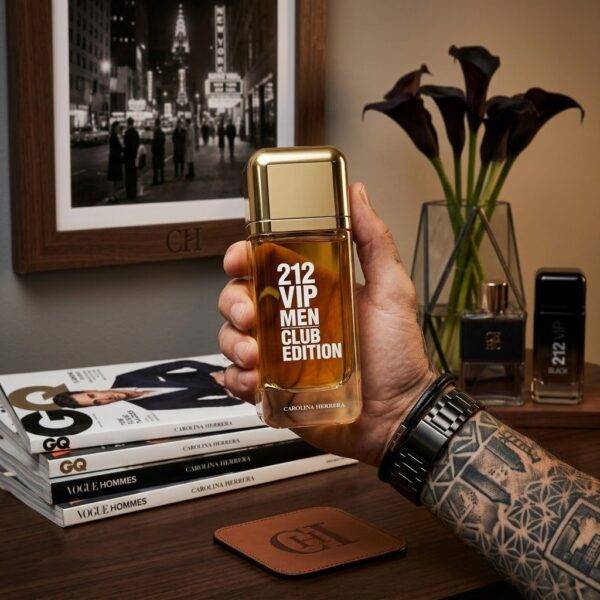 B787 - PERFUME "212 VIP MEN" x "CAROLINA HERRERA" (1 PZA)