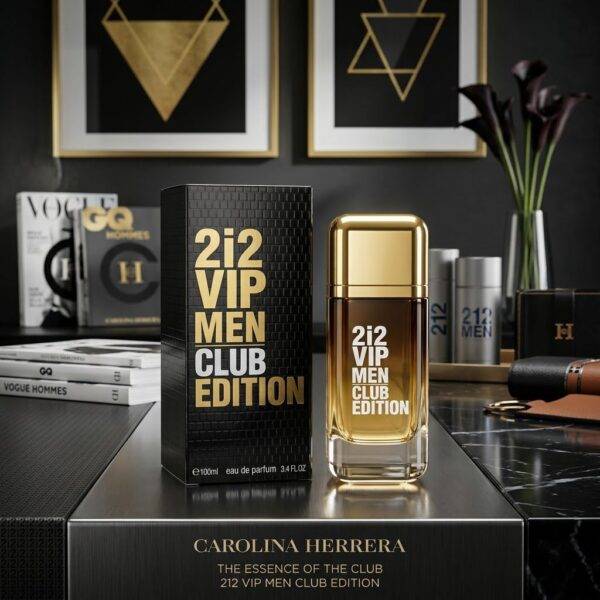 B787 - PERFUME "212 VIP MEN" x "CAROLINA HERRERA" (1 PZA)