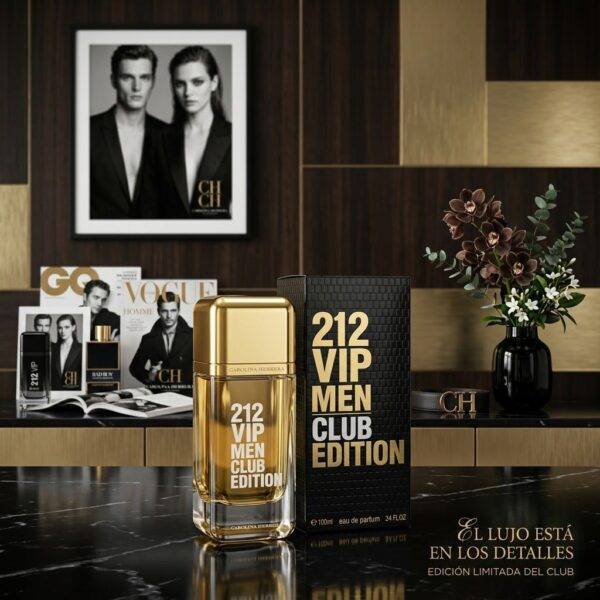 B787 - PERFUME "212 VIP MEN" x "CAROLINA HERRERA" (1 PZA)