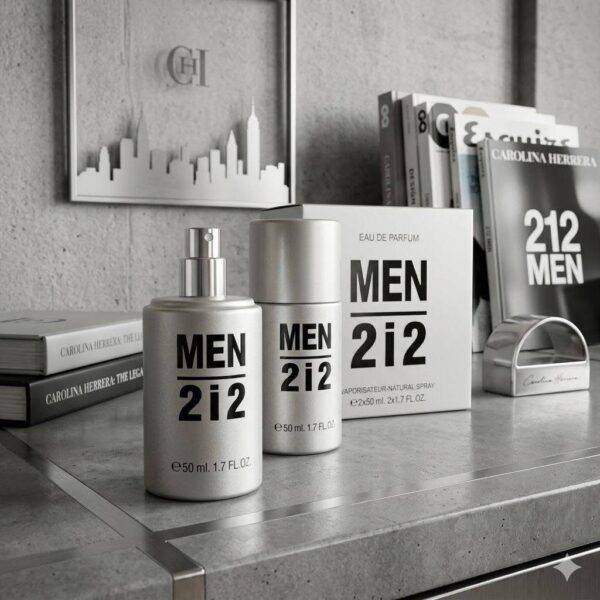 6557-2 - PERFUME "212 PURE MEN" x "CAROLINA HERRERA" (1 PZA)